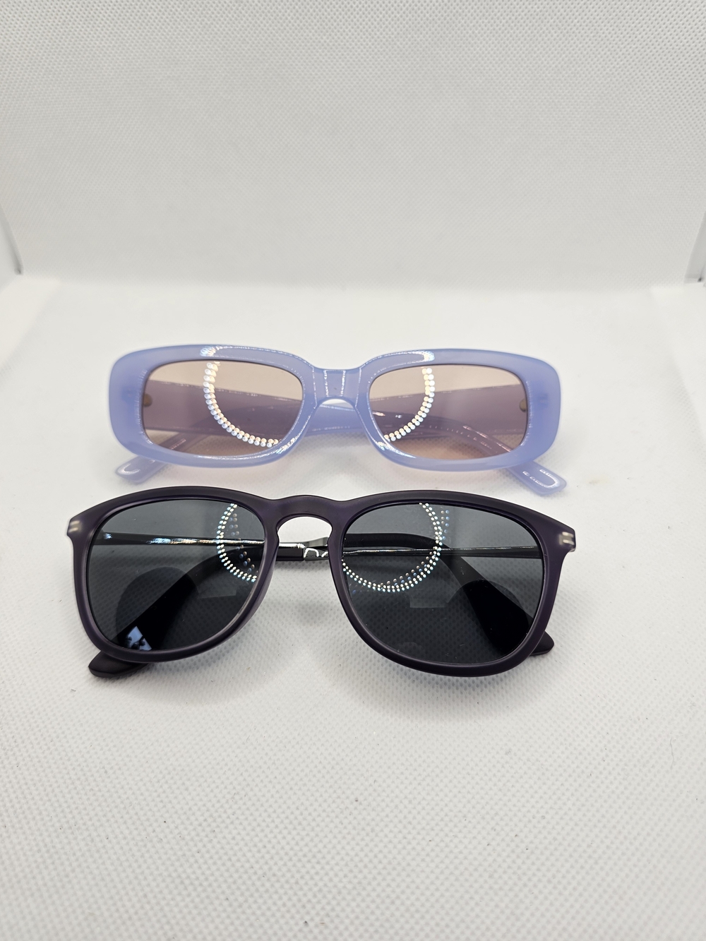 Purple and Lavender Woman's Sunglasses Pack - Stylish UV Protection Set Of 2